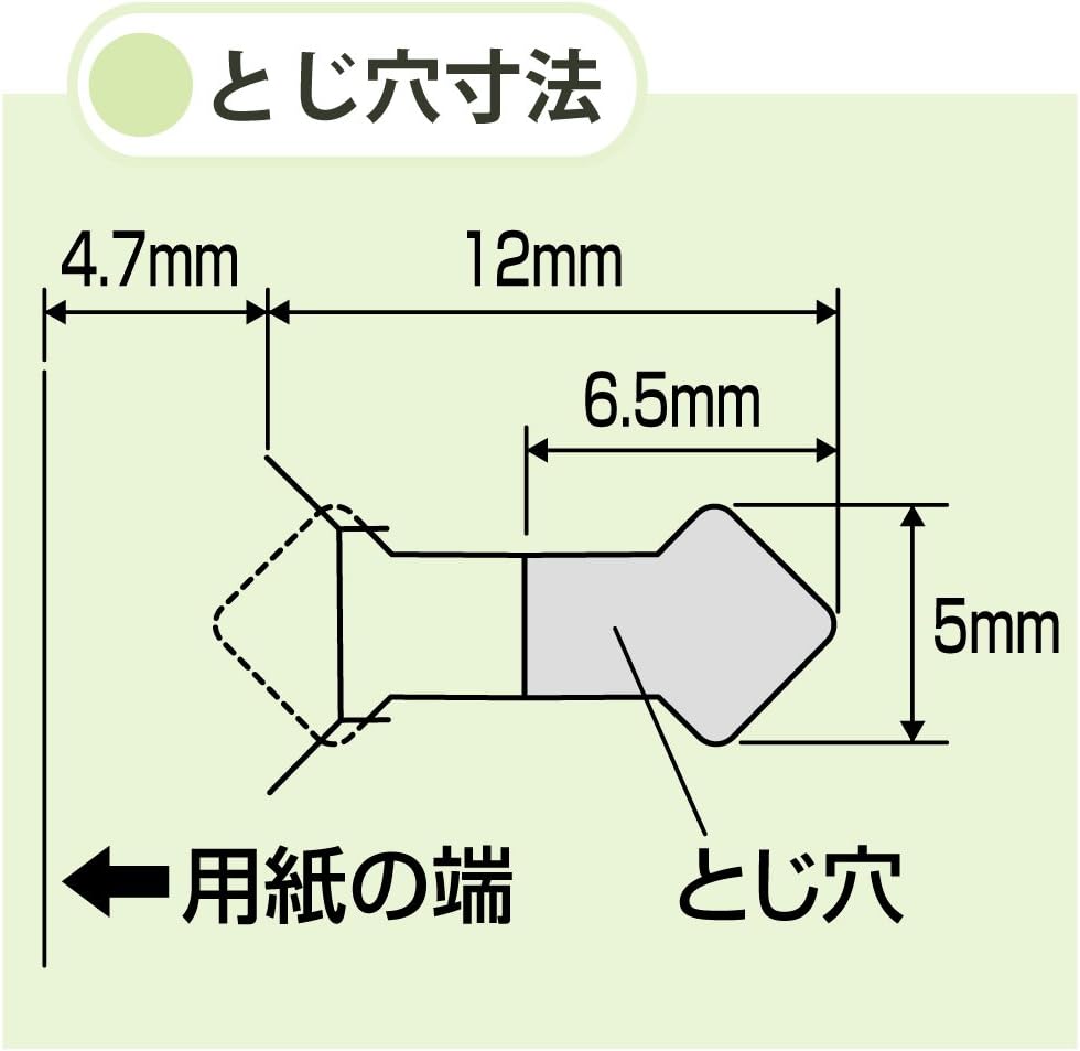Kokuyo Harinacs Stapleless Stapler, Compact Alpha, Up to 5 Sheets Binding, White, Japan Import (SLN-MSH305W)