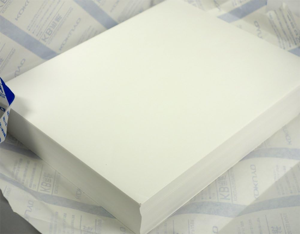Kokuyo Letter Size (8.5 x 11 inches) KB Paper, 5 Ream (2500 Sheets), 64gsm, 80 Bright - Perfect for Printing, Writing and Journal - FSC Certified, Japan Import (KB-L31TN)