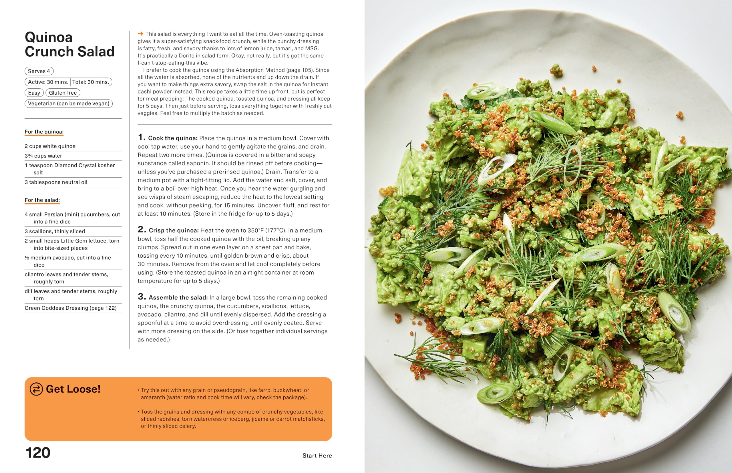 Start Here: Instructions for Becoming a Better Cook: A Cookbook