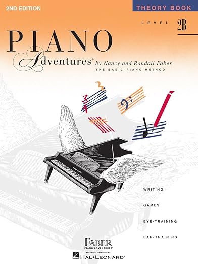 NEW Faber Piano Adventures Level 2B Set (4 Books) 2nd Edition - Lesson 2B, Theory 2B, Technique & Artistry 2B, Performance 2B
