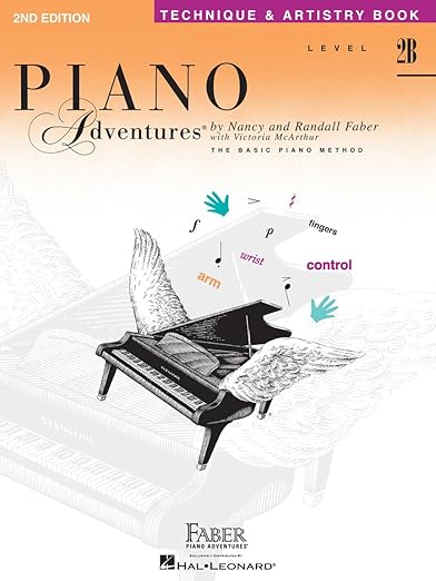 NEW Faber Piano Adventures Level 2B Set (4 Books) 2nd Edition - Lesson 2B, Theory 2B, Technique & Artistry 2B, Performance 2B