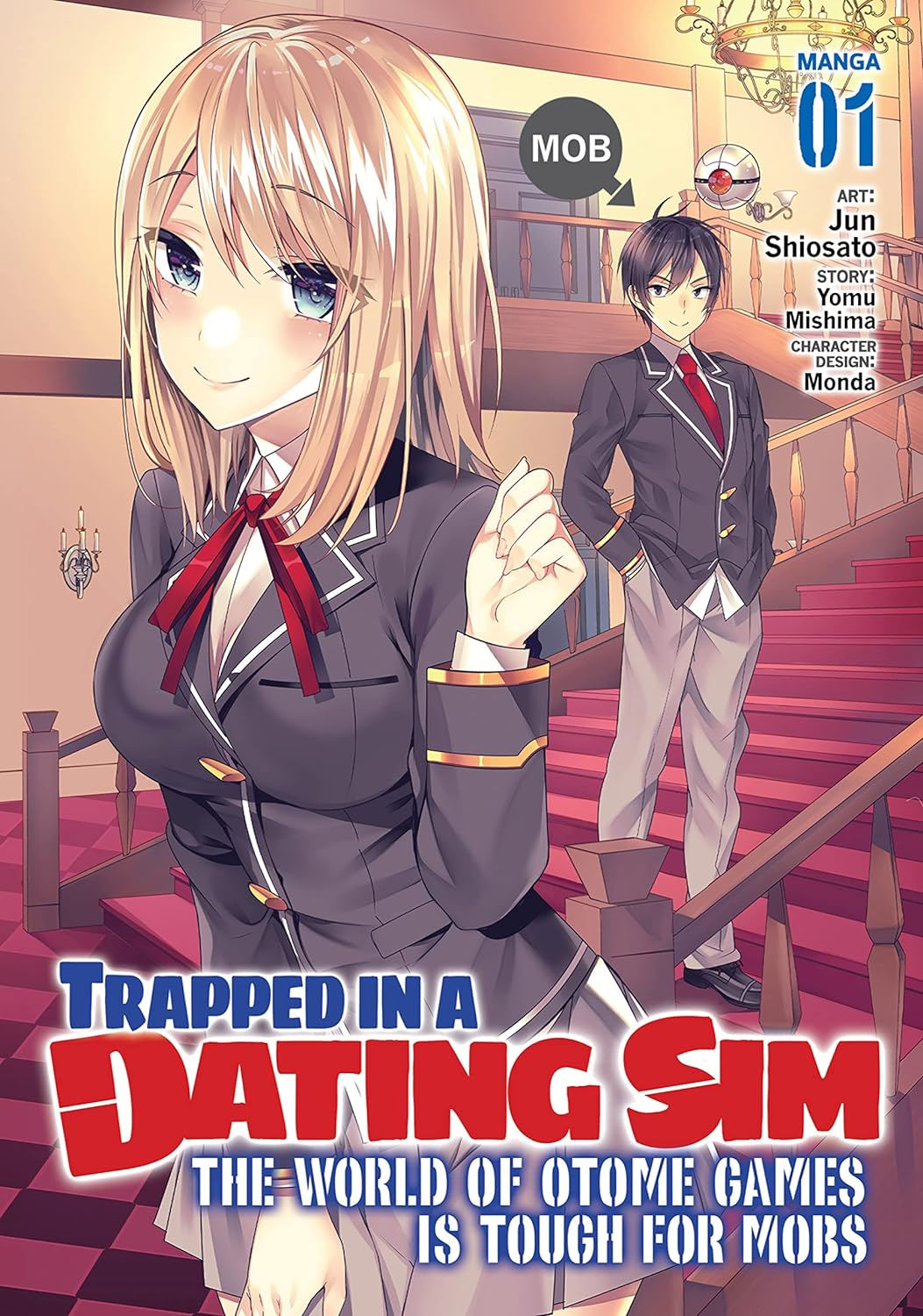 Trapped in a Dating Sim: The World of Otome Games Is Tough for Mobs (Manga)