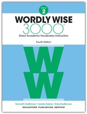 Wordly Wise 3000 Grade 2 Set (4th Edition) Student Book & Answer Key | Homeschool Vocabulary Workbook for Kids