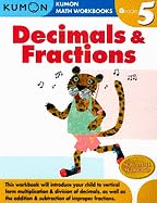 Kumon Workbooks Grade 5 Complete Set (5 Books) - Decimals&Fractions, Geometry&Measurement, Word Problems, Reading and Writing
