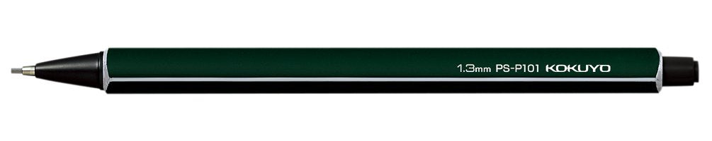 KOKUYO Enpitsu Mechanical Pencil, 1.3mm, Dark Green (PS-P101DG-1P)