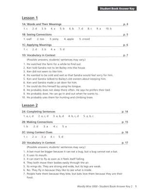 Wordly Wise 3000 Grade 2 Set (4th Edition) Student Book & Answer Key | Homeschool Vocabulary Workbook for Kids