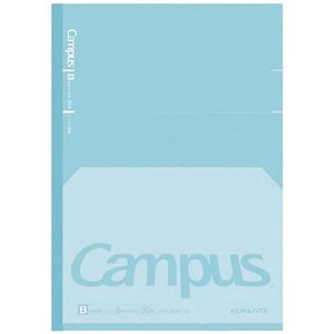 KOKUYO Composition Notebook, 7 x 10 inch Kimochii Lined Notebook, 30 Sheets 6mm Dot Ruled Paper, 1 Pack Green B5 Notebook for School and Work, School Supplies Comp Book for Note Taking, Japan Import