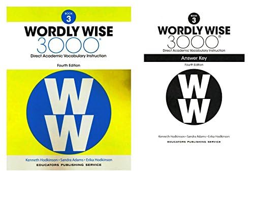Wordly Wise 3000® 4th Edition Grade 3 SET -- Student Book and Answer Key (Direct Academic Vocabulary Instruction)