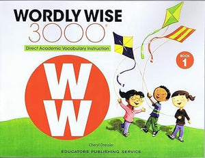 Wordly Wise Series, 2 Books Student Set -Wordly Wise 3000® 4th Edition Student Book K + Student Book 1 (Direct Academic Vocabulary Instruction)