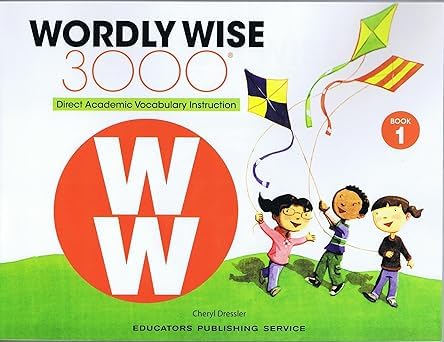 Wordly Wise Series, 2 Books Student Set -Wordly Wise 3000® 4th Edition Student Book K + Student Book 1 (Direct Academic Vocabulary Instruction)