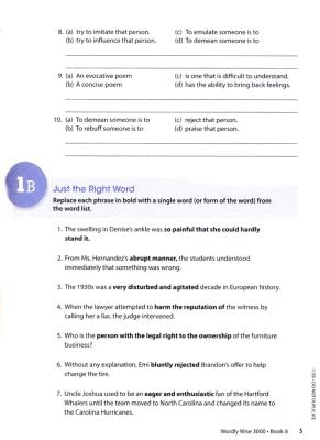 Wordly Wise 3000 Grade 8 Collection Set, Fourth Edition: Student Book, Key Book, Vocabulary & Reading Practice for Homeschool and Classroom Study