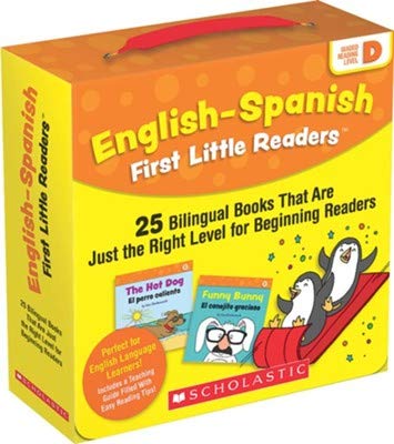 NEW LIST! Scholastic English-Spanish First Little Readers Complete Kit (4 Sets): Guided Reading Level A, B, C, D