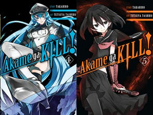 Akame ga KILL! Manga Set 1-15