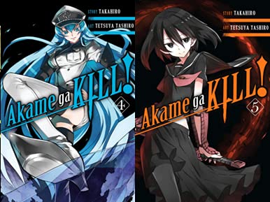 Akame ga KILL! Manga Set 1-15