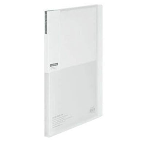 Kokuyo 20-Pocket Binder with Plastic Sleeves (Transparent), A4 Art Portfolio Folder with Clear Sheet Protectors. 40 Pages of Presentation Display Book. Japan Import (CTRA-C20T)