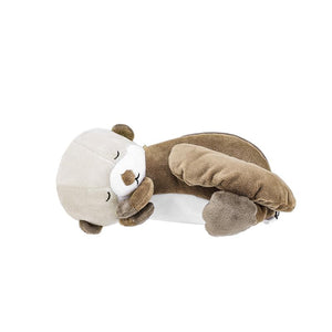 KOKUYO Animal Pencil Holder with Tail, Sea ​​Otter (WSG-PC312-1)
