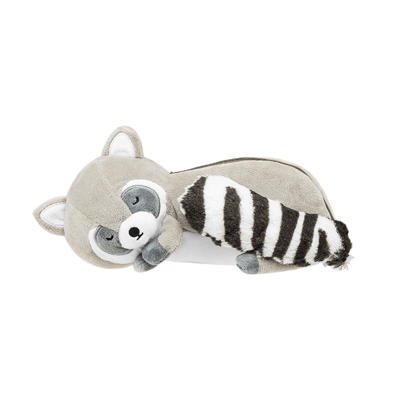 KOKUYO Animal Pencil Holder with Tail, Raccoon (WSG-PC312-2)