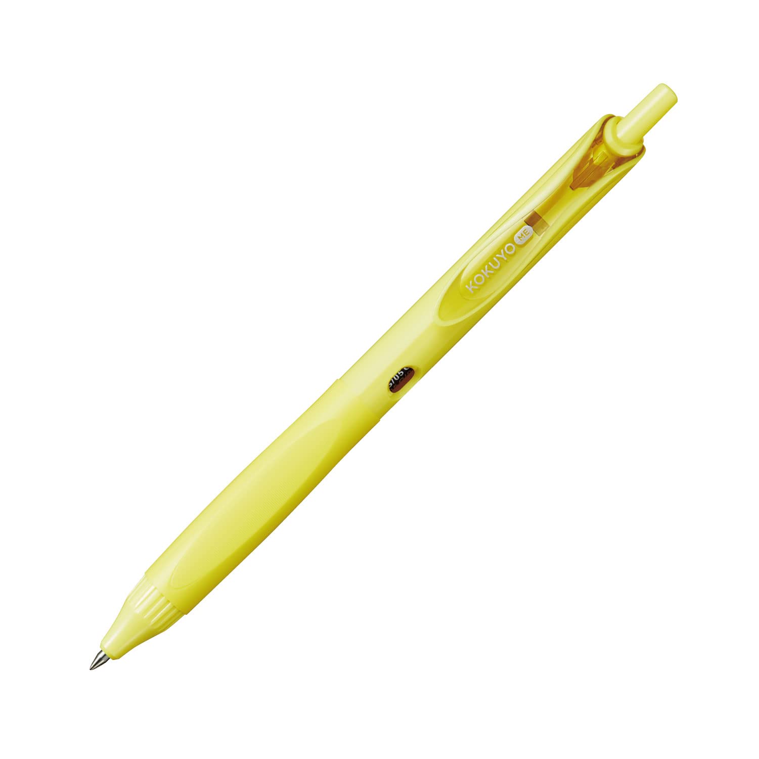 KOKUYO Me Ballpoint Pen, Black Ink 0.5mm Retractable Ball Point Writing Gel Pen, Moon Lime, Japan Import. (KME-BPEG5D102Y)