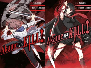 Akame ga KILL! Manga Set 1-15