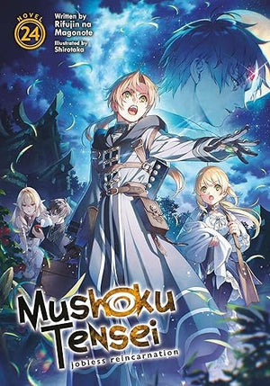 Mushoku Tensei Series. Collection Set of 6 Books, Jobless Reincarnation Light Novel Set Vol. 21-26 by Rifujin Na Magonote