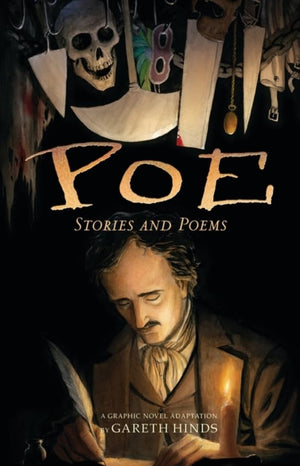 Gareth Hinds 6 Books Graphic Novel Collection Set (Paperback) – Includes: The Iliad, The Odyssey, Romeo and Juliet, Macbeth, Beowulf, Poe