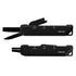 KOKUYO 2-Way Portable Scissors, HAKO-AKE Compact Pocket Size Travel Scissors, Titanium Blade All Purpose Craft Scissor Box Cutter for Office, Travel and Home. Black (HASA-T420D)