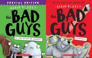 The Bad Guys Series 10 Books Collection Set by Aaron Blabey – Books 1–10 (Box Set)