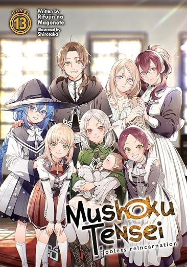 Mushoku Tensei Series. Collection Set of 6 Books, Jobless Reincarnation Light Novel Set Vol. 10-15 by Rifujin Na Magonote