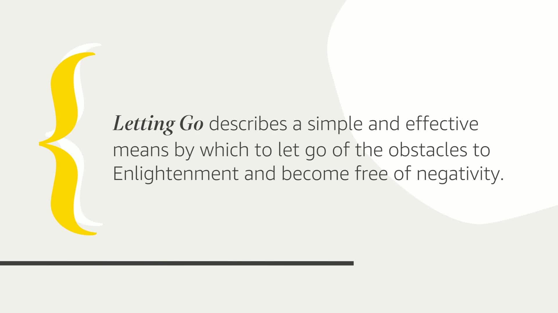Letting Go: The Pathway of Surrender