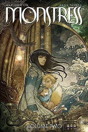 Marjorie Liu Monstress Series 5 book collection set Vol 1- 5 (Awakening, The Blood, Monstress, Monstress, The Choosen, Warchild)