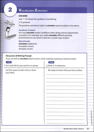 Wordly Wise 3000 Grade 8 Series: 3 Books Collection Set (4th Edition). Student Edition, Test Book, Answer Key Vocabulary Workbook Set for Homeschooling Language Arts Practice Skills Improvement