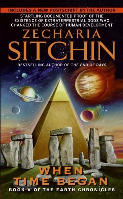 A Complete Zecharia Sitchin Earth Chronicles Nine-Book Series Set, Includes: Twelfth Planet, Stairway to Heaven, War of Gods and Men, Lost Realms, When Time Began, Cosmic Code, End of Days, Genesis Revisited, and Divine Encounters