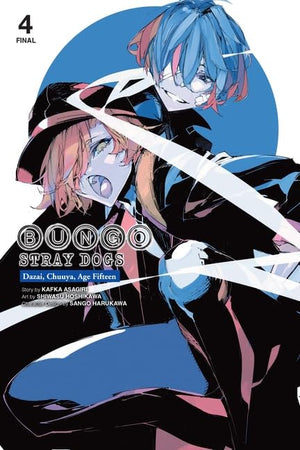 Bungo Stray Dogs: Dazai, Chuuya, Age Fifteen Collection (4 Paperback Books) - Vol. 1, Vol. 2, Vol. 3, Vol. 4