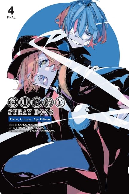 Bungo Stray Dogs: Dazai, Chuuya, Age Fifteen Collection (4 Paperback Books) - Vol. 1, Vol. 2, Vol. 3, Vol. 4