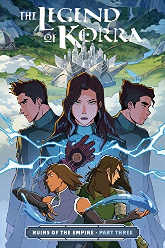 The Legend of Korra Series 7-book Set Collection (Turf Wars Part 1-3, Ruins of the Empire Part 1-3, Patterns in Time)