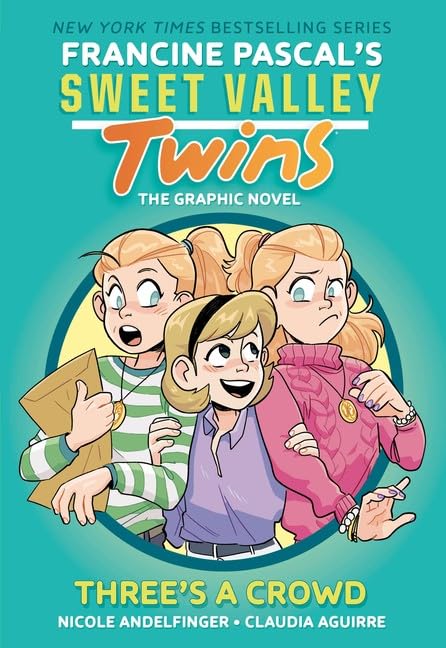 Sweet Valley Twins Series, Set of 7 Graphic Novel Books. Best Friends, Teacher's Pet, Choosing Sides, The Haunted House, Sneaking Out, The New Girl, Three's a Crowd by Nicole Andelfinger