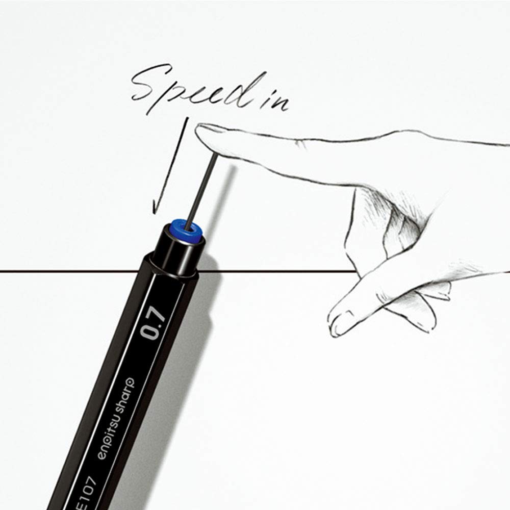 KOKUYO Mechanical Pencil Lead, 1.3mm 2B (PSR-2B13-1P) 10 Leads- 3 Pack (Japan Import)