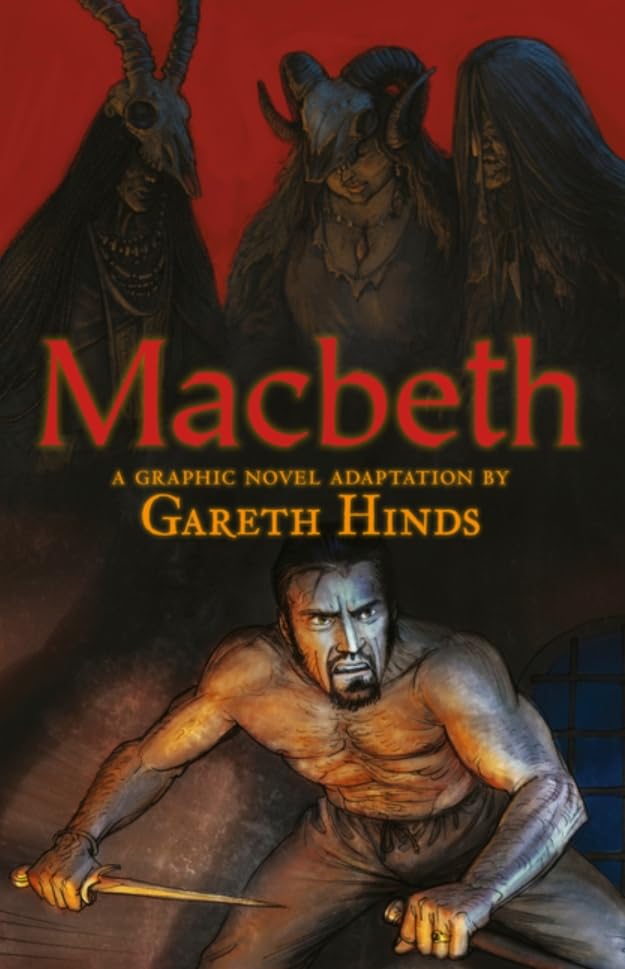 Gareth Hinds 6 Books Graphic Novel Collection Set (Paperback) – Includes: The Iliad, The Odyssey, Romeo and Juliet, Macbeth, Beowulf, Poe