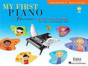 My First Piano Adventures, Level B Set (2 Books) - Lesson Book B with Online Audio, Writing Book B