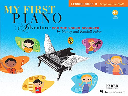 My First Piano Adventures, Level B Set (2 Books) - Lesson Book B with Online Audio, Writing Book B