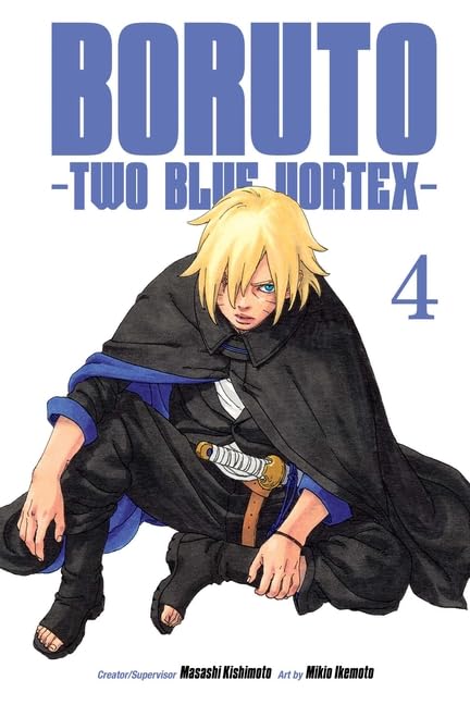 Boruto: Two Blue Vortex Collection (4 Paperback Books) - Vol. 1, Vol. 2, Vol. 3, Vol. 4