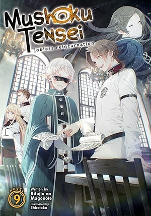 Mushoku Tensei: Jobless Reincarnation Light Novel Set Vol. 1-9, 9 Books Collection Set