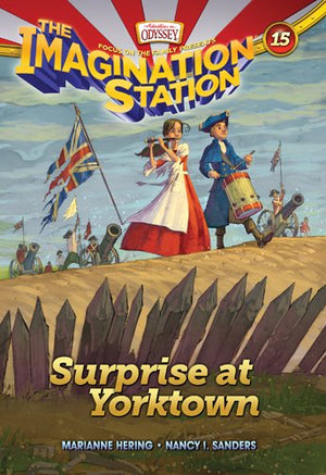 Imagination Station Series - Adventures in Odyssey - Set of 15 - Volumes #1-15 Including Surprise at Yorktown, Captured on the High Seas, the Redcoats Are Coming, Danger on a Silent Night,and more
