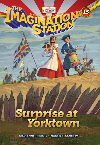 Imagination Station Series - Adventures in Odyssey - Set of 15 - Volumes #1-15 Including Surprise at Yorktown, Captured on the High Seas, the Redcoats Are Coming, Danger on a Silent Night,and more