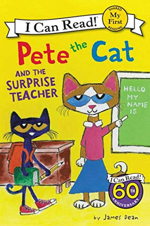 I Can Read Pete the Cat Beginning Reading Six Book Set : Pete the Cat Play Ball, Big Lunch, Sir Pete the Brave, The Surprise Teacher, Snow Daze, Too Cool for School