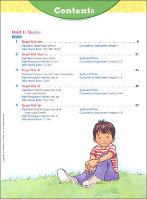 From Phonics to Reading, Grade K | Kindergarten Phonics Workbook | Learn to Read Program for Ages 4-6 | Pre-K & Kindergarten Students
