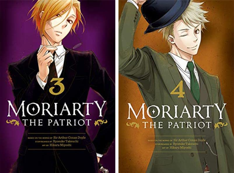 Moriarty the Patriot 10-book Manga Set Vol. 1-10