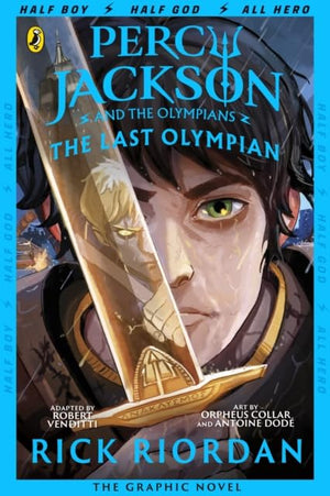 Percy Jackson Graphic Novels Books 1-5 Collection Set: The Lightning Thief, Sea of Monsters, Titan's Curse, Battle of the Labyrinth, The Last Olympian