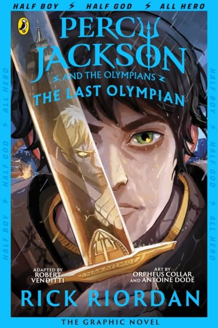 Percy Jackson Graphic Novels Books 1-5 Collection Set: The Lightning Thief, Sea of Monsters, Titan's Curse, Battle of the Labyrinth, The Last Olympian