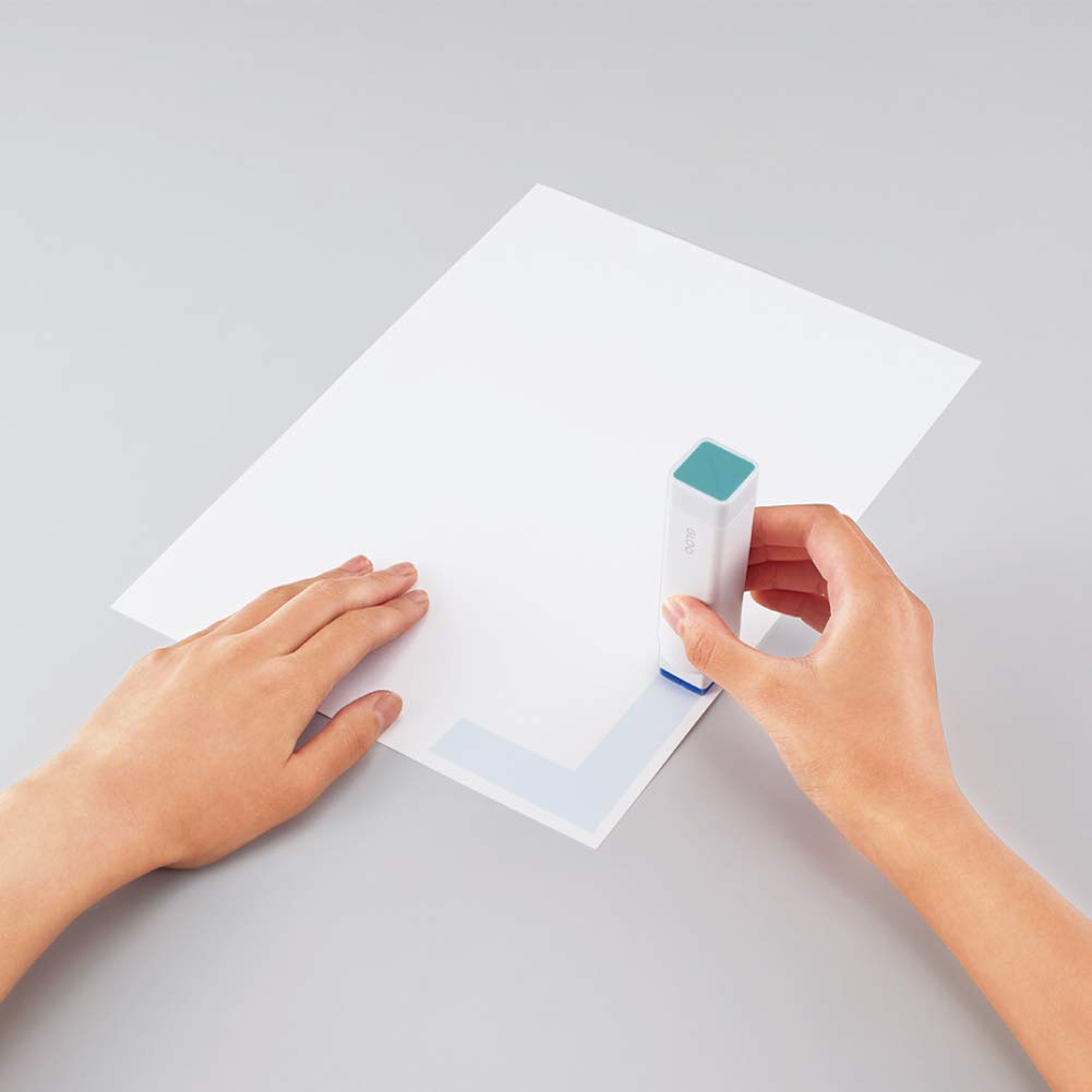 Kokuyo Gloo Square Glue Sticks, Strong Adhesive Sticks for Cardboard or Thicker Paper, Middle Size, 10 Grams, Pack of 3, Japan Import (TA-G302-3P)